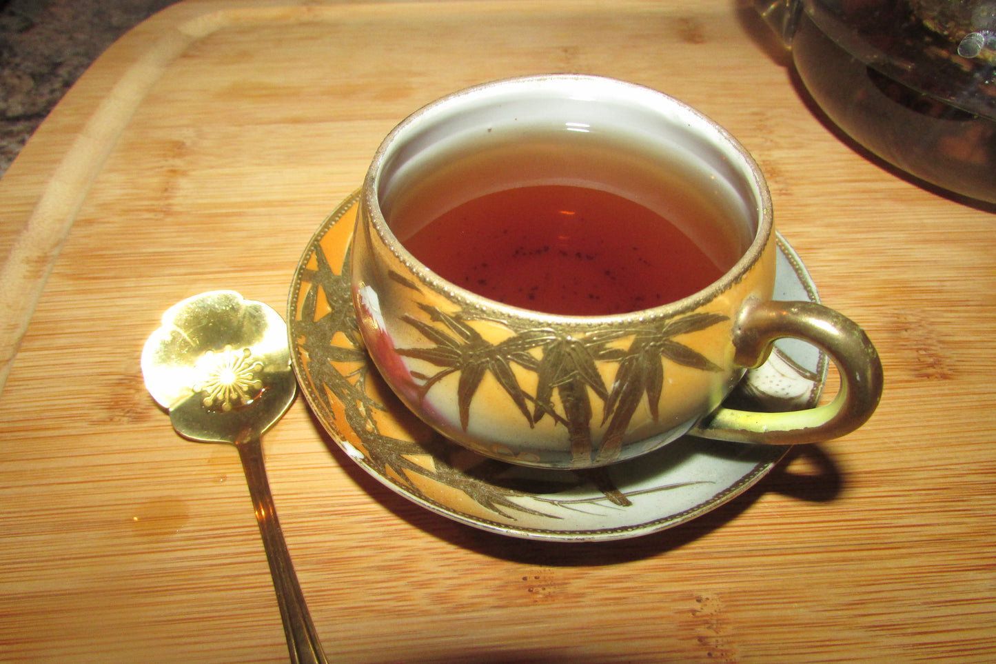 Golden Sol Flower Spoons